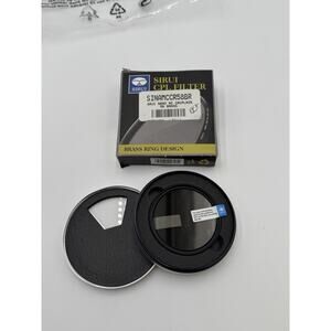 Sirui 58mm Nano MC Circular Polarizer Filter, Brass Ring